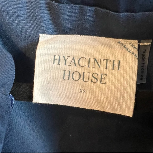 Tuckernuck Hyacinth house Zipper mini Ellie dress Ladies size xs Navy blue - Picture 11 of 11